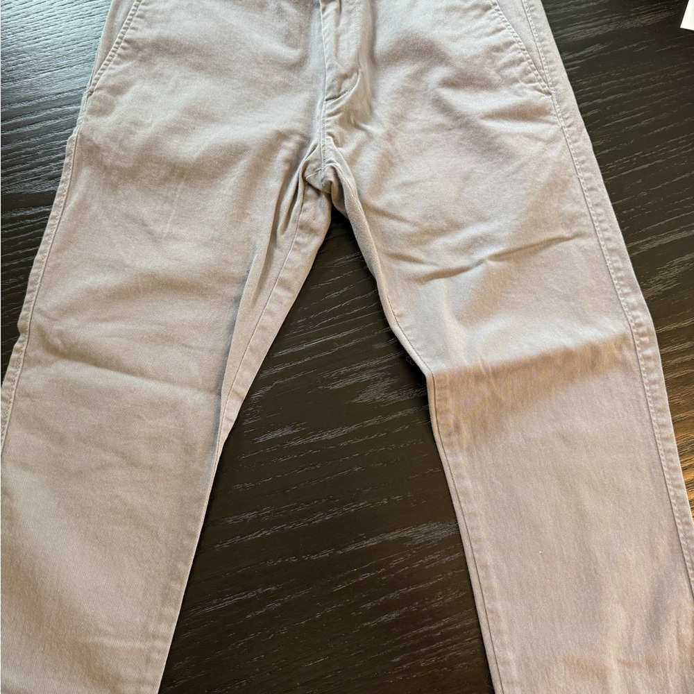 J. Crew Gray Chinos Classic Cotton Blend 28 x 30 Slim
